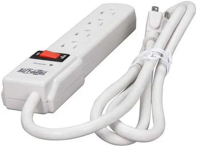 Alt view image 4 of 4 - TRIPP LITE TLP404 4 Feet 4 Outlets 450 joules Surge Suppressor