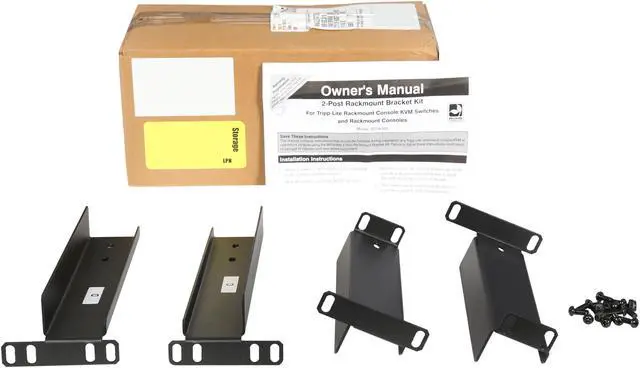 Alt view image 6 of 6 - TRIPP LITE B019-000 2-Post Rackmount Bracket