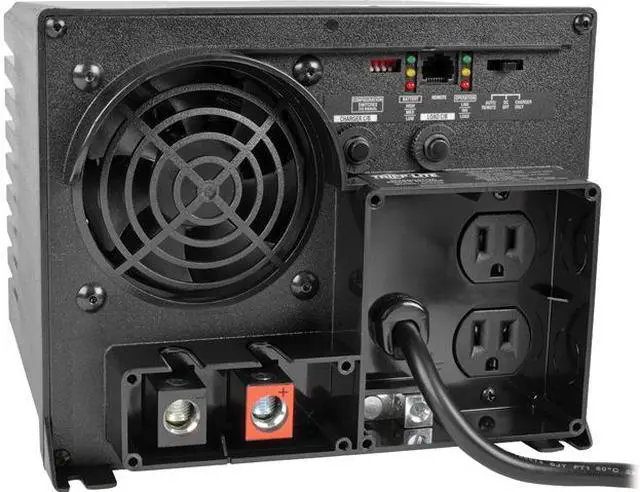Main image of Tripp Lite 750 W APS Power Inverter / Charger with Auto-Transfer Switching, 12 V DC 120 V, 2 Outlets (APS750)