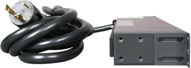 Alt view image 3 of 5 - Tripp Lite Basic PDU, 30A, 24 Outlets (5-15R), 120 V, L5-30P Input, 15 ft. Cord, 1U Rack-Mount Power (PDU2430)