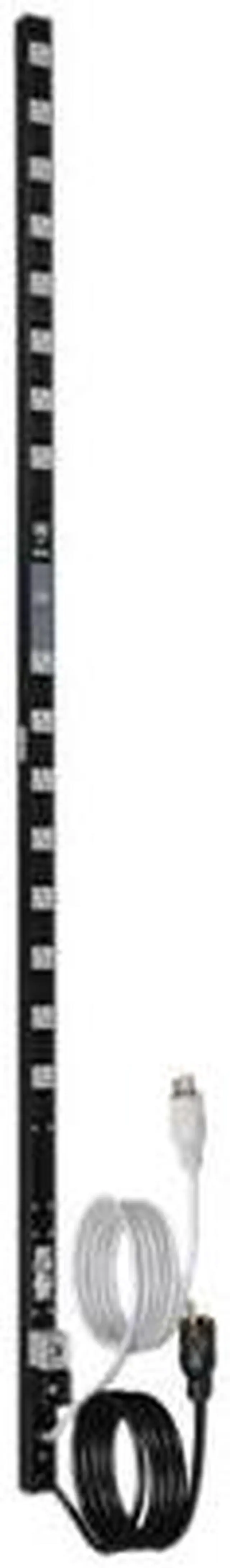 Alt view image 3 of 3 - Tripp Lite Metered PDU, 20A Dual Circuit, 32 Outlets (5-15/20R), 120 V, L5-20P/5-20P, 10 ft. Cord, 0U Vertical Rack-Mount Power (PDUMV40)