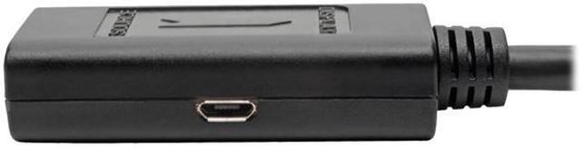 Alt view image 5 of 7 - Tripp Lite HDMI Signal Booster/Extender Cable (1-ft.), 1920x1200 at 24Hz/1080p (HDMI M/F), Up to 150-ft., TAA (B123-001)