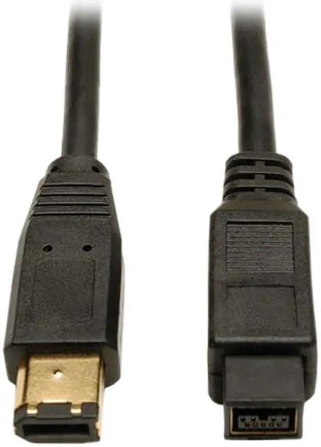 Main image of Tripp Lite F017-010 10 ft. IEEE-1394b FireWire 800 Gold Hi-Speed 9pin/6pin Cable Male to Male