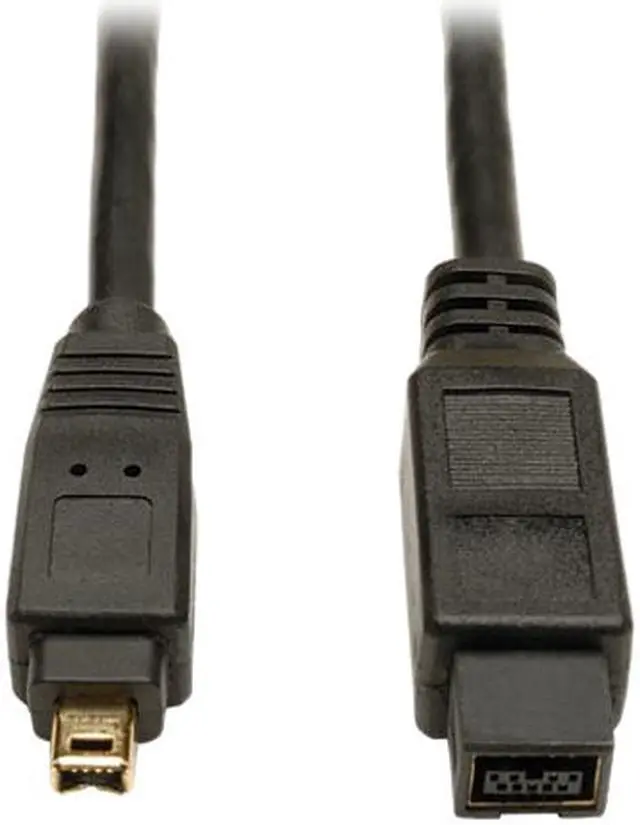 Main image of Tripp Lite F019-006 6 ft. IEEE-1394b FireWire 800 Gold Hi-Speed 9pin/4pin Cable Male to Male