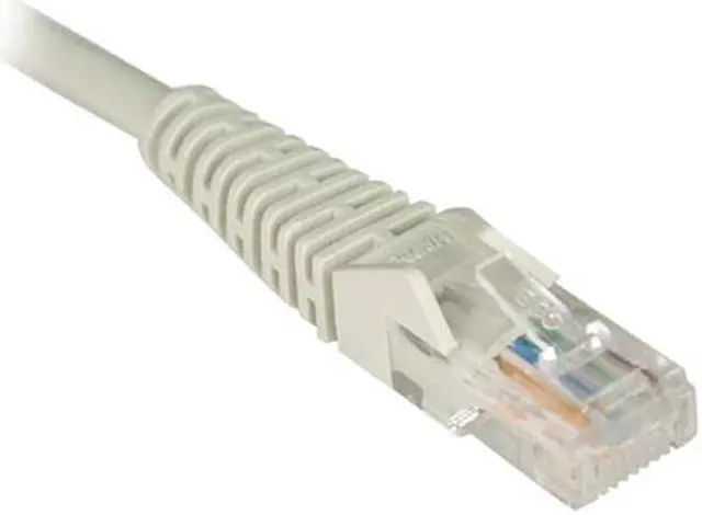 Alt view image 2 of 2 - TRIPP LITE N001-075-GY 75 ft. Cat 5E Gray Snagless Cat5e Molded Patch Cable