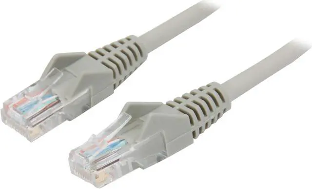 Main image of TRIPP LITE N001-100-GY 100 ft. Cat 5E Gray Snagless Cat5e Molded Patch Cable