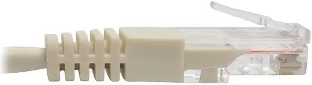 Alt view image 4 of 5 - TRIPP LITE N002-005-WH 5 ft. Cat 5E White Cat5e 350MHz Molded Patch Cable