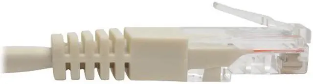 Alt view image 4 of 5 - Tripp Lite Cat5e 350MHz Molded Patch Cable (RJ45 M/M) - White, 7-ft. (N002-007-WH )