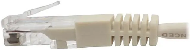 Alt view image 5 of 5 - Tripp Lite Cat5e 350MHz Molded Patch Cable (RJ45 M/M) - White, 7-ft. (N002-007-WH )