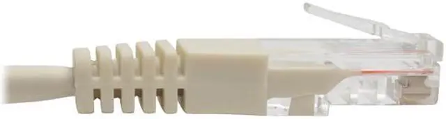 Alt view image 4 of 5 - Tripp Lite Cat5e 350MHz Molded Patch Cable (RJ45 M/M) - White, 10-ft. (N002-010-WH)