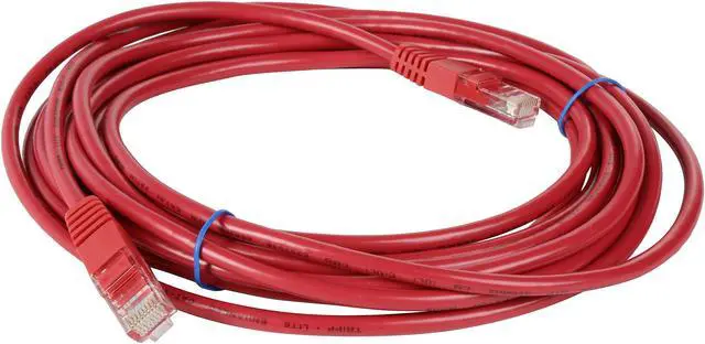 Alt view image 2 of 4 - TRIPP LITE N002-014-RD 14 ft. Cat 5E Red Cat5e 350MHz Molded Patch Cable