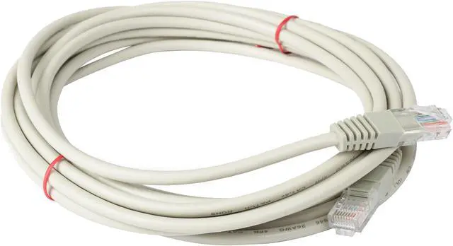 Alt view image 2 of 3 - TRIPP LITE N002-015-GY 15 ft. Cat 5E Gray Cat5e 350MHz Molded Patch Cable