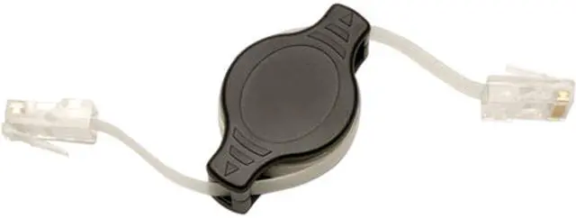 Main image of TRIPP LITE N009-004-R 4 ft. Cat 5E Black Retractable Ethernet Patch Cable