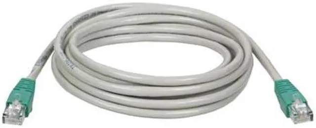 Alt view image 2 of 2 - TRIPP LITE N010-007-GY 7 ft. Cat 5E Gray Shielded Cat5e 350MHz Cross-over Molded Cable
