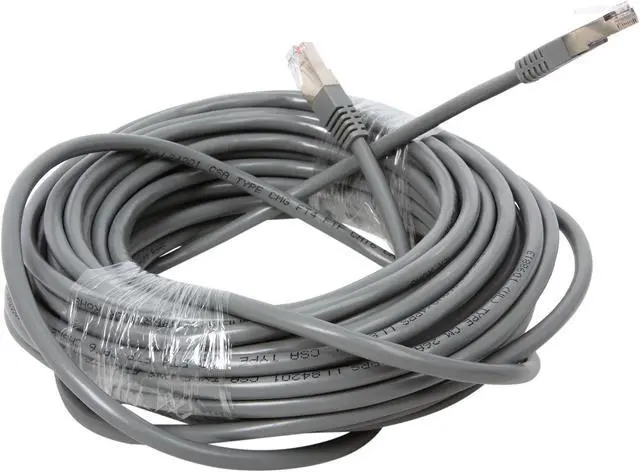 Alt view image 2 of 3 - TRIPP LITE N125-050-GY 50 ft. Cat 6 Gray Cat6 Gigabit Molded Shielded Patch Cable