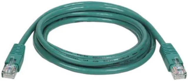 Main image of TRIPP LITE N201-003-GN 3 ft. Cat 6 Green Cat6 Gigabit Snagless Patch Cable