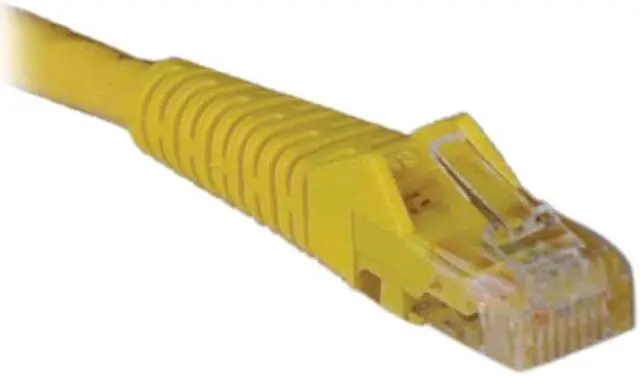 Main image of TRIPP LITE N201-003-YW 3 ft. Cat 6 Yellow Cat6 Gigabit Snagless Patch Cable