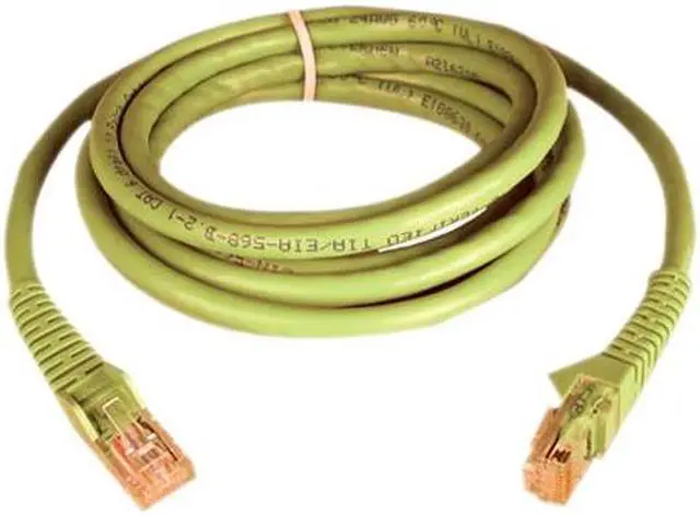 Alt view image 2 of 2 - TRIPP LITE N201-007-YW 7 ft. Cat 6 Yellow Cat6 Gigabit Snagless Patch Cable