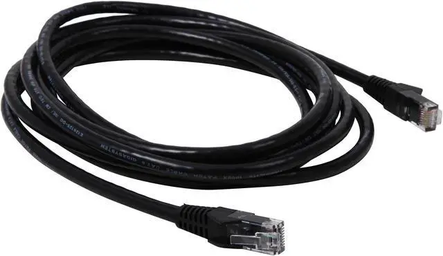 Alt view image 2 of 3 - TRIPP LITE N201-010-BK 10 ft. Cat 6 Black Cat6 Gigabit Snagless Patch Cable