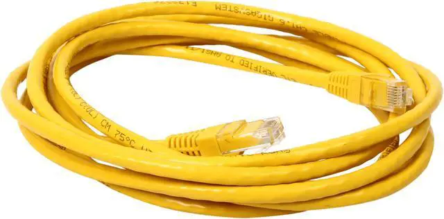 Alt view image 2 of 3 - TRIPP LITE N201-010-YW 10 ft. Cat 6 Yellow Cat6 Gigabit Snagless Patch Cable