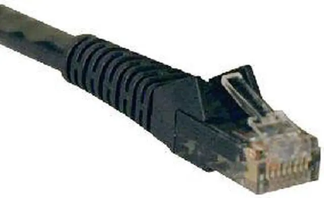 Main image of TRIPP LITE N201-014-BK 14 ft. Cat 6 Black Cat6 Gigabit Snagless Patch Cable