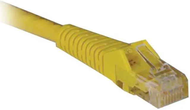 Main image of TRIPP LITE N201-014-YW 14 ft. Cat 6 Yellow Gigabit Snagless Patch Cable