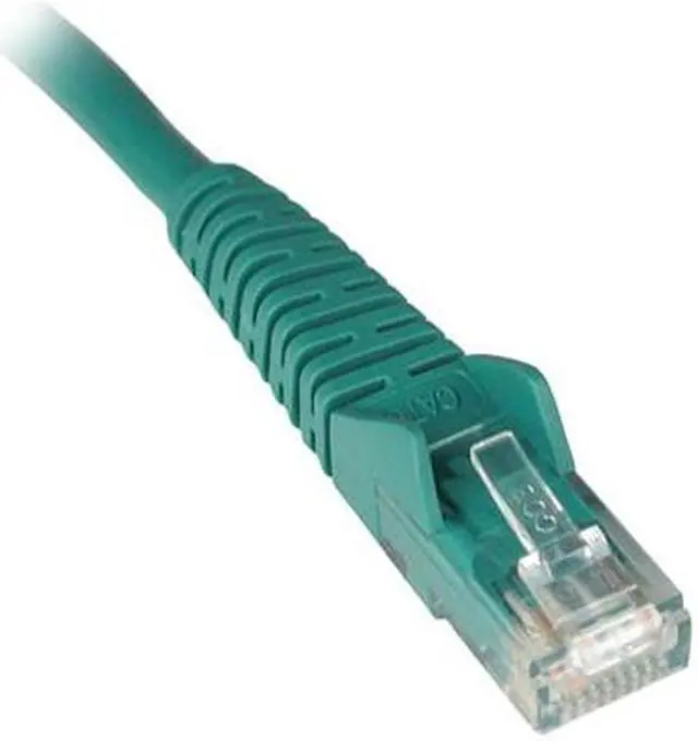 Main image of TRIPP LITE N201-025-GN 25 ft. Cat 6 Green Cat6 Gigabit Snagless Patch Cable