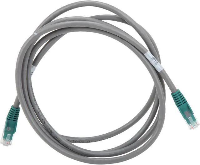 Alt view image 2 of 3 - TRIPP LITE N210-007-GY 7 ft. Cat 6 (Crossover) Gray Cat6 Gigabit Cross-over Molded Patch Cable