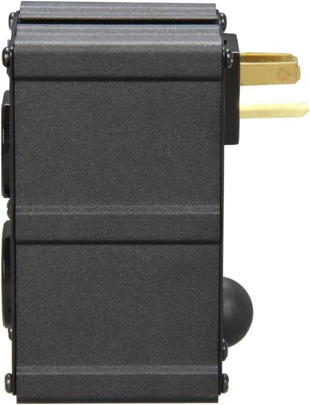 Alt view image 4 of 5 - Tripp-Lite ULTRABLOK428 Direct Plug-in Isobar Surge Suppressor