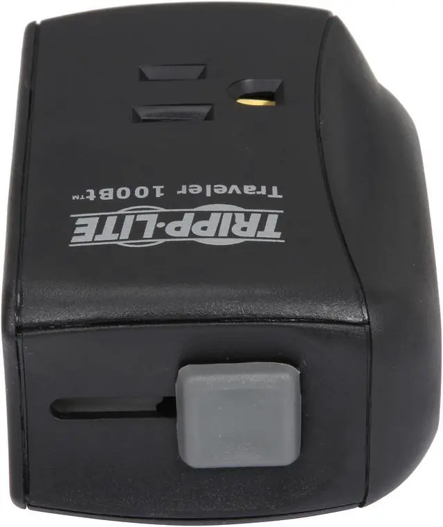 Alt view image 7 of 8 - TRIPP LITE TRAVELER100BT 6 ft phone cable 2 Outlets 1050 joule Direct Plug-in Surge Suppressor