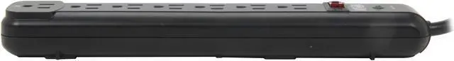 Alt view image 2 of 6 - Tripp Lite TLP712B 7 Outlets 1080 Joules 12 Feet Cord Black Protect It! Surge Suppressor