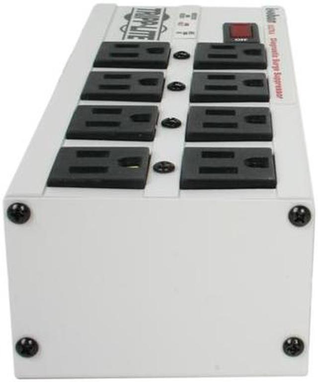 Isobar Surge Protector, 8 Outlet, 3840 Joules, Metal