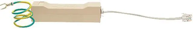 Alt view image 4 of 7 - Tripp Lite DTEL2 2-Line RJ11/RJ45 Network Surge Suppressor for Network/Phone Lines