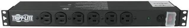 Alt view image 2 of 5 - Tripp Lite DRS-1215 15 ft. Cord 14 Outlets 3000 Joules Rackmount Surge Suppressor