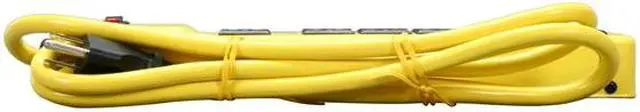 Alt view image 3 of 5 - Tripp Lite TLM626NS Power It! Safety Power Strip with 6 Outlets and 6-ft. Cord