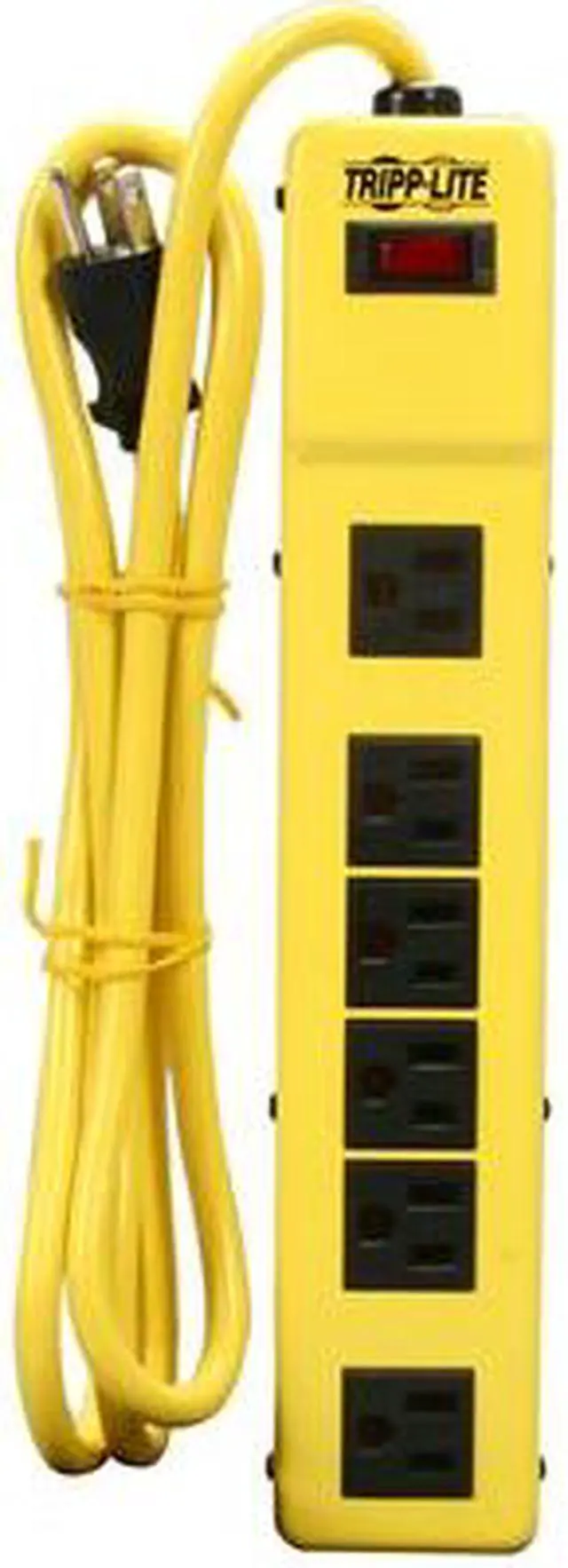 Alt view image 5 of 5 - Tripp Lite TLM626NS Power It! Safety Power Strip with 6 Outlets and 6-ft. Cord