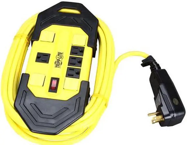 Alt view image 4 of 5 - Tripp Lite TLM825GF Power It! Safety Power Strip with 8 Outlets and 25-ft. Cord with GFCI Plug