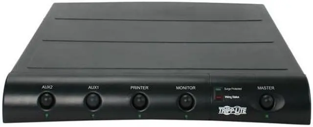 Alt view image 2 of 5 - Tripp Lite TMC-6 6ft. Cord 6 Outlets 1440 Joules Protect It! Surge Suppressor
