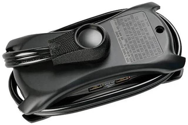 Alt view image 8 of 13 - Tripp Lite TRAVELER3USB Protect It! 3-Outlet Travel-Size Surge Protector, 18-in. Cord, 1050 Joules, 2-USB Charging Ports