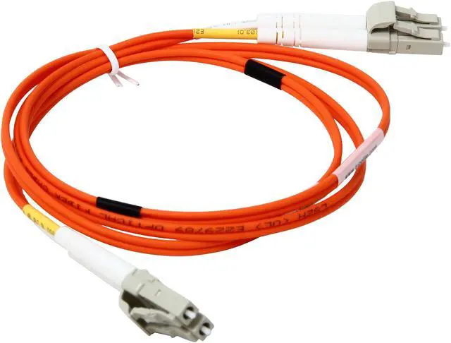 Alt view image 2 of 3 - Tripp Lite N320-01M 3 ft. Multimode Fiber Optics Duplex MMF 62.5/125 Patch Cable - LC/LC