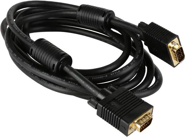 Alt view image 2 of 4 - Tripp Lite P502-010 10 ft. SVGA Monitor Gold Cable w/RGB Coax HD15M/M