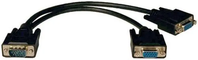 Main image of TRIPP LITE 1 ft. SXGA/UXGA Hi-Res Splitter Cable - HD15M to 2 x HD15F P516-001-HR