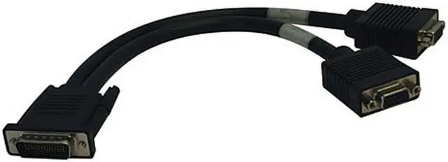 Main image of TRIPP LITE 1 - 5 ft. DMS59 to (2) VGA Female Splitter Cable P574-001
