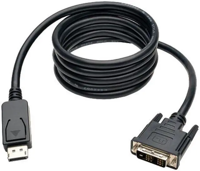 Alt view image 2 of 2 - Tripp Lite DisplayPort to DVI Cable Adapter, DP with Latches, DP to DVI-D Single Link (M/M), DP2DVI, 6 ft.(P581-006)