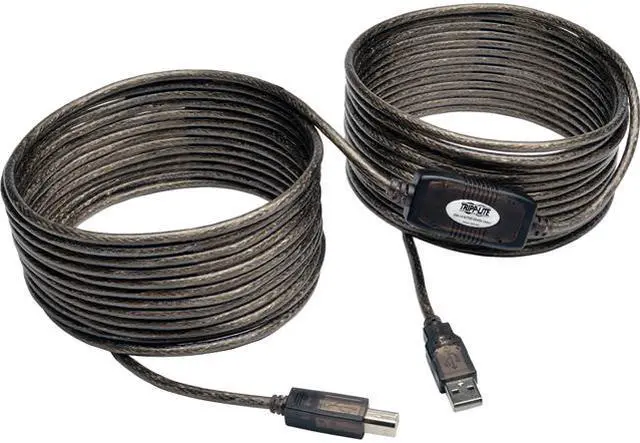 Main image of Tripp Lite U042-036 Silver High-Speed USB 2.0 A/B Active Device Cable
