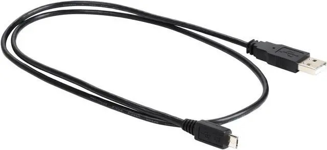 Alt view image 2 of 3 - Tripp Lite U050-003 Black USB 2.0 A Male to Micro-USB B Male Device Cable