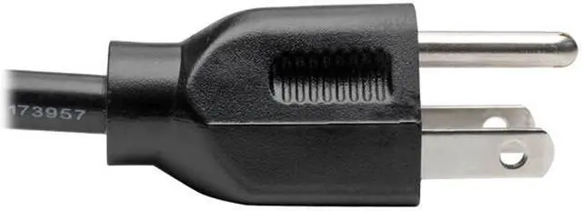Alt view image 6 of 7 - Tripp Lite Universal Power Extension Cord Y Splitter Cable (NEMA 5-15P to 2x IEC-320-C13), 6-ft. (P006-006-2)