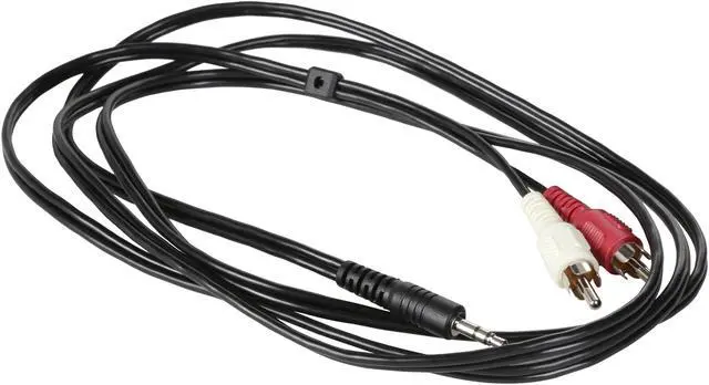 Alt view image 2 of 4 - Tripp Lite P314-006 Audio Y Splitter Adapter 3.5MM Plug/2 RCA Plugs