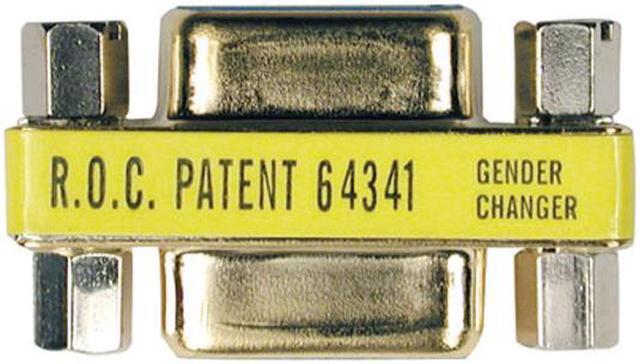 Main image of Tripp Lite P150-000 Compact Gold DB9 F/F Gender Changer