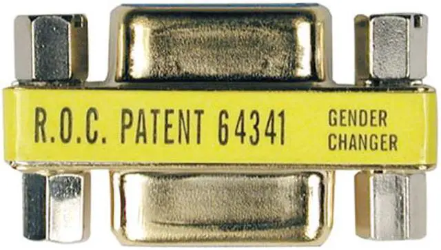 Main image of Tripp Lite P152-000 Compact Gold DB9 M/M Gender Changer